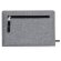 Bloc notas hojas a rayas y bolsillo exterior de rPET Cesful Gris