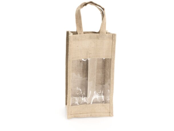 Bolsa Koop de fibra natural para 2 botellas