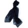 Foulard de viscosa personalizado negro