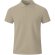 Polo adulto color Charles algodón ring spun piqué 180 g/m² Arena