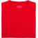 Camiseta en poliester 135 gr unisex tecnic plus roja