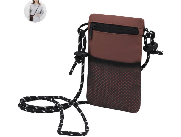 Portatodo Veltox con cremallera invisible y bolsillo de rejilla detalle 1