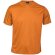 Camiseta tallas de adulto deportiva 135 gr naranja