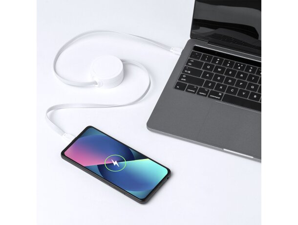 Cable cargador Zapa RCS tipo C 65W con ABS reciclado detalle 5