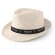 Sombrero ala irregular de paja Natural