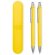 Conjunto de bolígrafo con portaminas en varios colores Amarillo