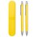 Conjunto de bolígrafo con portaminas en varios colores Amarillo