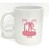 Taza personalizado de cerámica blanca personalizada