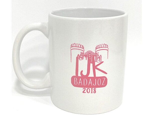 Taza personalizado de cerámica blanca personalizada