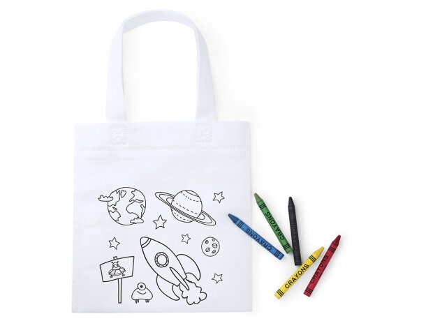 Bolsa infantil Mosby para colorear