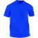 Camiseta tallas adulto 135 gr color azul para empresas