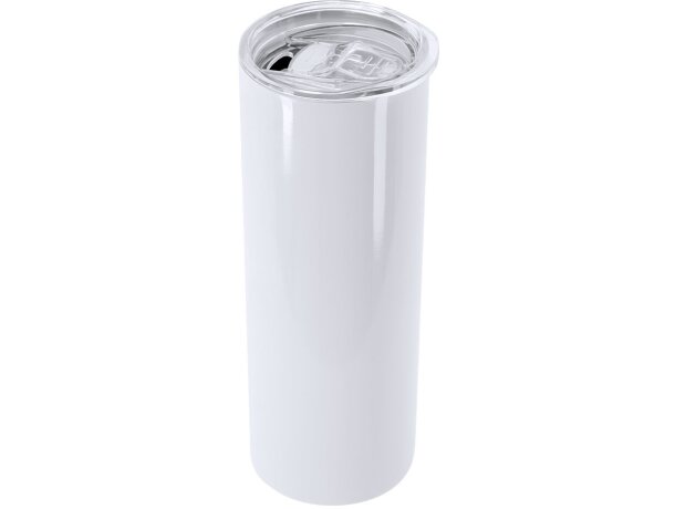 Vaso térmico Mizu 600ml blanco brillo para sublimación detalle 5