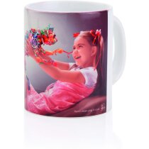 Taza cerámica blanca 350 ml sublimación Bornel