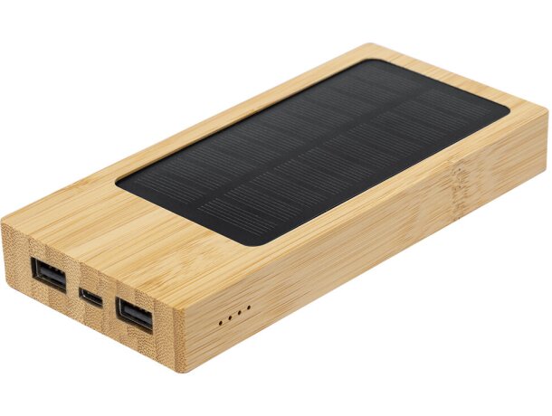 Powerbanks personalizados bambú de 4000 mah Molden detalle 2
