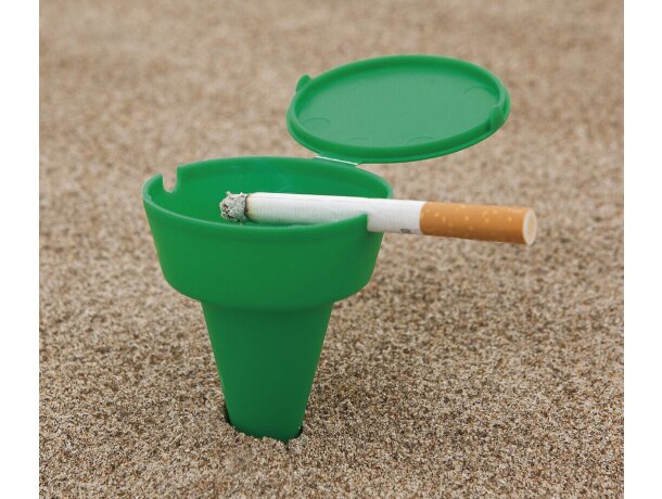 Cenicero Cleansand cono para la arena