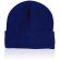 Gorro acabado lana en colores azul marino barato
