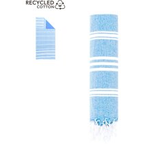 Toalla bicolor Harlow algodón reciclado playa