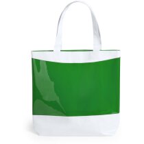 Bolsa de plástico PVC verde
