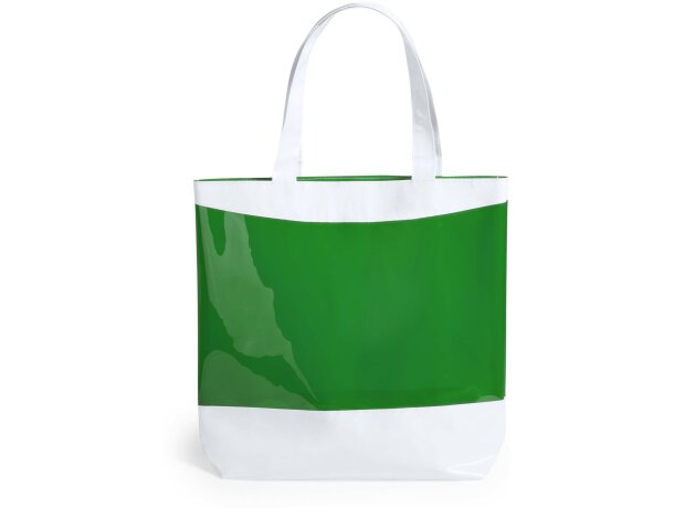 Bolsa de plástico PVC verde
