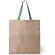 Bolsa Para Bodas Fibra Natural Con Asa De Color Verde