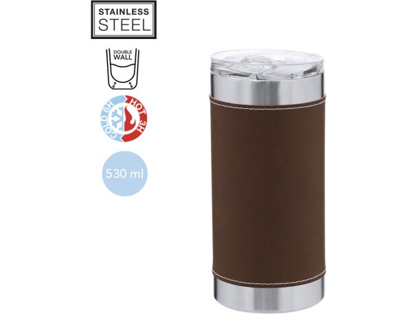 Vaso térmico Hulpex acero inoxidable 530ml libre de BPA detalle 1