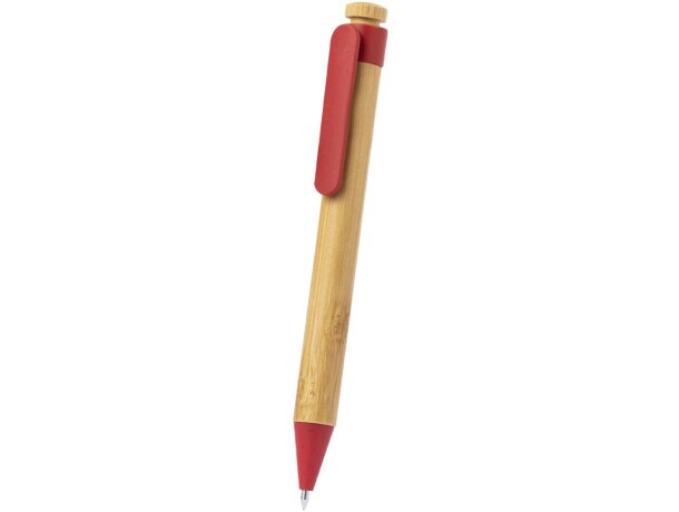 Bolis ecológicos clip xl cuerpo de bambú en variados colores tinta azul detalle 2
