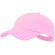 Gorra publicitaria 100% algodón de 5 paneles Sport Rosa pastel