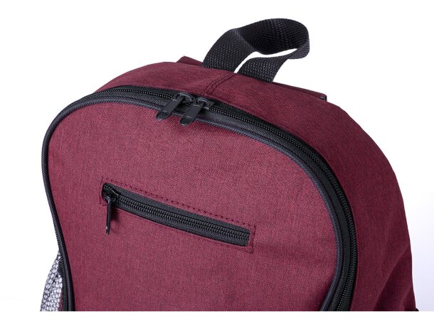 Mochilas infantiles en poliéster con bolsillo frontal rPET Sergli detalle 5