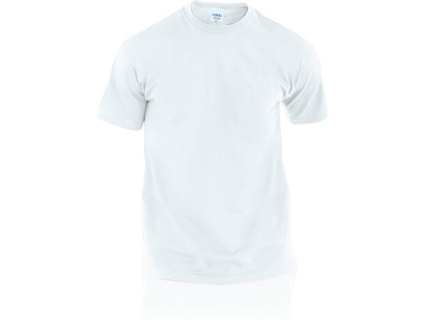 Camiseta blanca 135 gr adulto personalizado
