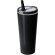 Vaso térmico Calten con pajita 700ml acero reciclado Negro