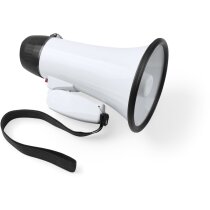 Megáfono con 2 funciones personalizado negro Megáfono con 2 funciones personalizado negro