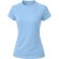 Camiseta técnica mujer Cocker con tecnología Cool Dry Azul claro