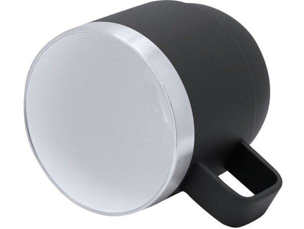 Taza Milayka de acero inoxidable reciclado con interior cerámico detalle 4