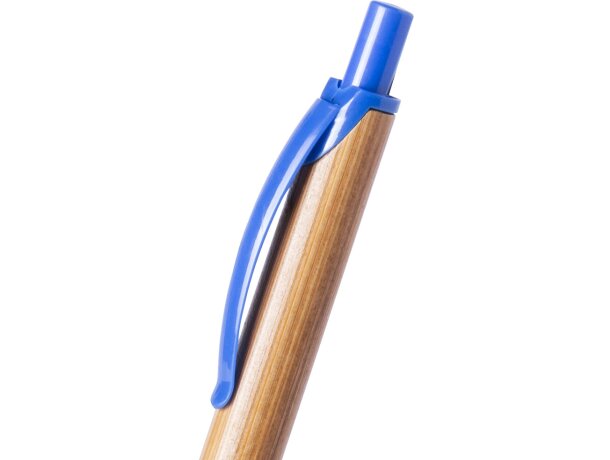 Bolígrafo Heldon Azul detalle 1