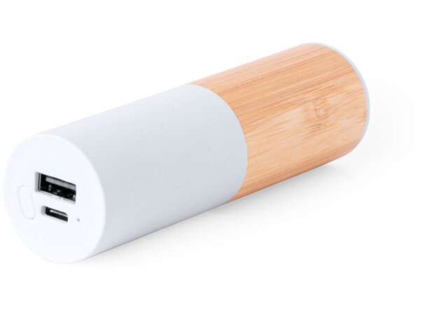 Batería externa corporativa plástico reciclado de 4500 mah Reneh detalle 2