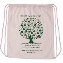 Mochila saco con cuerdas personalizada