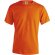 Camiseta Adulto manga corta en Color "keya" Naranja