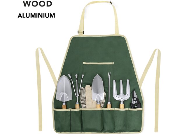 Set de jardinería con logo Kuruma detalle 1