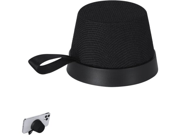 Altavoz Bluetooth Dinarix con soporte magnético y asa RPET detalle 1
