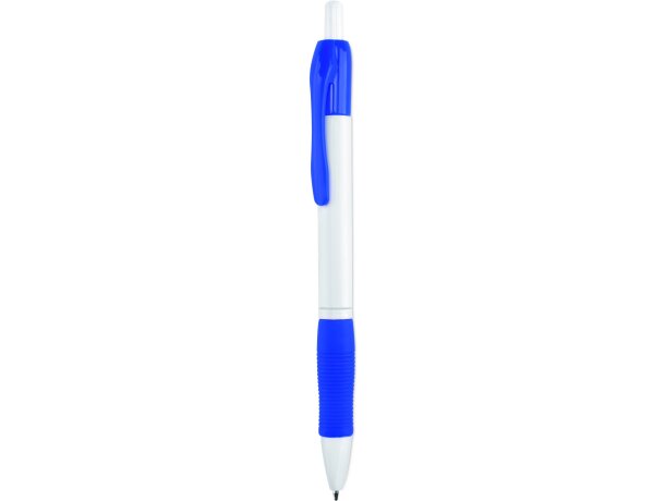 Bolígrafo de plástico con clip en color combinado personalizado