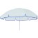 Sombrilla lisa nylon 150 Ø