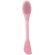 Espátula facial Baux con cepillo limpiador de TPR flexible Fucsia