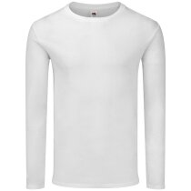 Camiseta Adulto Blanca Iconic Long Sleeve T Camiseta Adulto Blanca Iconic Long Sleeve T