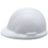 Antiestrés Soren con forma de casco de trabajo en PU Blanco