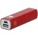 Power bank Serdinam aluminio reciclado 2600 mAh certificado GRS Rojo