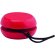 Yoyó de madera y cuerda color negro personalizado rojo