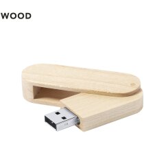 Pendrive Vedun 16GB madera natural con giro