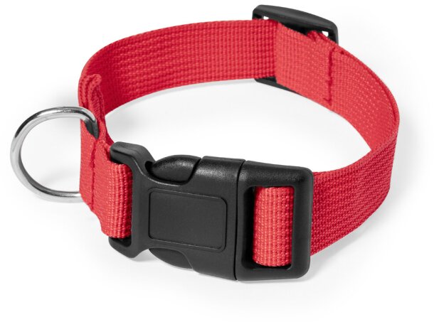 Collar Mastif ajustable poliéster cierre seguridad mascotas detalle 2