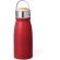 Botellas de acero inoxidable grabada con tapon a rosca 350ml Barns Rojo