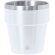 Vaso Mayden de acero inoxidable reciclado con doble pared Blanco